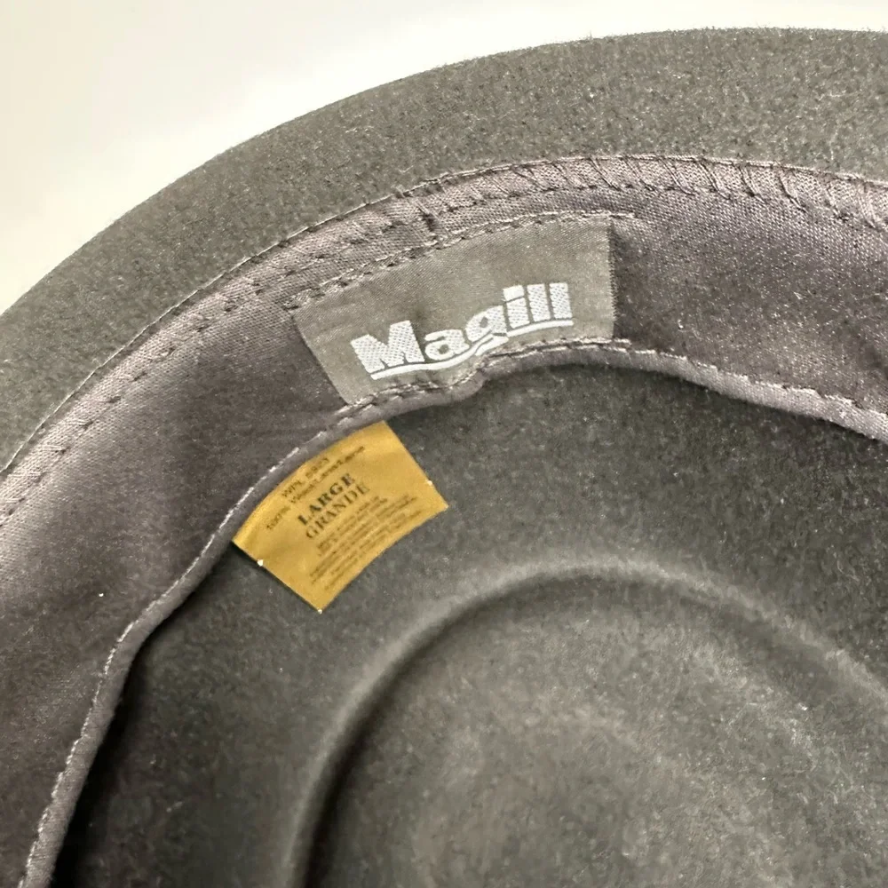 SOLD MAGILL WOOL FEATHER HAT - Picture 4 of 7